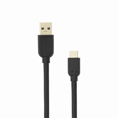 Adat- és Töltőkábel SBOX USB 3.0-TYPE C, Átviteli sebesség 5Gbit/s, Hossz 1m, Fekete