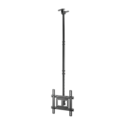 TV Konzol SBOX CPLB-9441 Mennyezetre szerelhető, 32”-70″, Teherbírás 50 kg, 360°-ban elforgatható, 25°-ban dönthető, Fekete