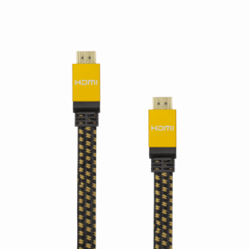Kábel Audio-Video HDMI 2.0 HQ-15 Ethernet SBOX, Maximális felbontás 4K, Réz, Kábel hossza 1,5 m, Fekete