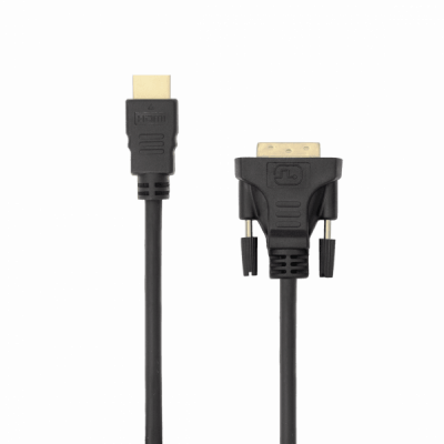 Kábel Audió-Video HDMI-DVI 2 SBOX, Maximális képkockasebesség 120 FPS, Kábel hossz 2 m, Fekete
