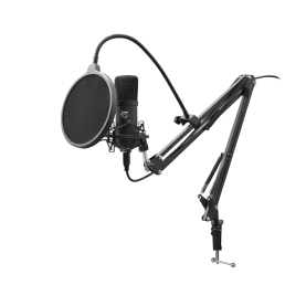 Mikrofon White Shark DSM-01 Zonis, Kábel hossza 2,5 m, SPL max. 120 dB, Kardioid, Fekete