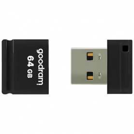 Memória USB Goodram UPI2, 64GB, USB 2.0, Fekete