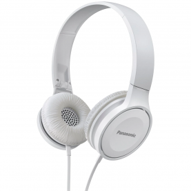 Fejhallgató On the ear Panasonic RP-HF100ME-W, Mikrofon, Összecsukható, Fehér