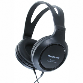 Fejhallgató Over the Ear Panasonic RP-HT161E-K, Vezetékes, Fekete