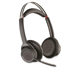 Fejhallgató Bluetooth Plantronics Voyager Focus UC B825, PC/Smartphone, Mikrofon, Fekete