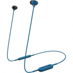 Fülhallgató In Ear Panasonic RP-NJ310BE-A, Vezeték nélküli, Bluetooth, Mikrofon, Üzemidő 6 óra, Kék