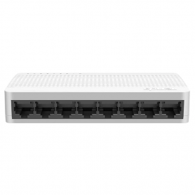Switch Tenda S108, 8 Port Fast Ethernet 10/100 Mbps, Fehér