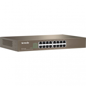 Switch Tenda TEF1016D 16-Portok Fast Ethernet 10/100, Ezüst