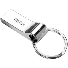 USB Memória Netac, U275,64GB, Cink, USB2.0, Ezüst