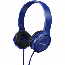 Fejhallgató On the ear Panasonic RP-HF100ME-A, Mikrofon, Összecsukható, Kék