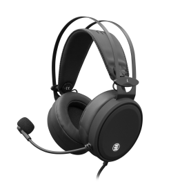 Gamer Fejhallgató eShark ESL-HS2 KUGO, Over-Ear, Mikrofon, Jack 3.5 mm, Fekete