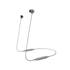 Fülhallgató In Ear Panasonic RP-HTX20BE-C, Vezeték nélküli, 8,5 óra üzemidő, Szürke