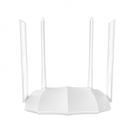 Router Tenda AC5, Dual Band, AC1200, Frekvencia 2.4 – 5 GHz, 4 Antenna, Átviteli sebesség WI-FI 300 + 867 Mbps, Fehér