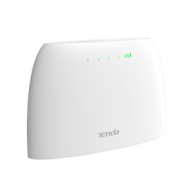 Router Wireless Tenda 4G03, 300MBPS 4G LTE, Frekvencia 2.4 GHz, Szülői felügyelet, Fehér