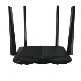 Router Wireless Tenda AC6, AC1200, Dual-Band, Frekvencia 2.4 – 5GHz, Antenna 4 X 5dBi, Fekete