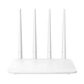 Router Wireless Tenda F6, N300, 4 Antenna, Frekvencia 2.4 GHz, 300Mbps, Fehér