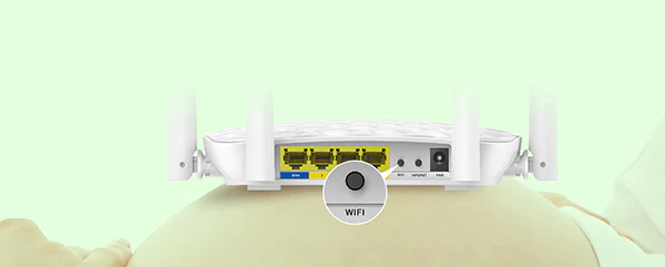 Router Wireless Tenda FH456, N300, 4 Antenna, Frekvencia  2.4 GHz, Tápellátás 9V / 0.6A, Fehér