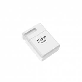 USB Memória Netac, U116 mini, 64GB, USB2.0, Nagyszabású kompatibilitás, Fehér