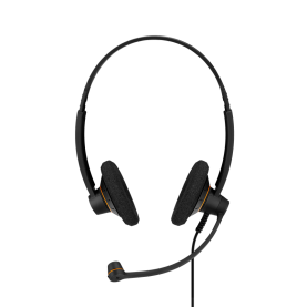 Fejhallgató Call Center Sennheiser SC60 USB ML, Sztereó, Zajszűrő mikrofon, Fekete