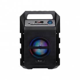 Hordozható Hangszóró Tracer Poweraudio Boogie V2 TWS, Bluetooth, Karaoke, USB töltés, LED fények, Fekete