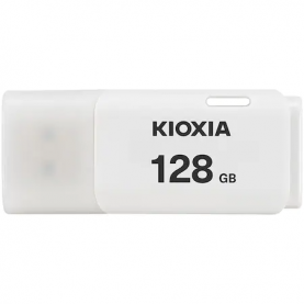 Memória USB Kioxia Hayabusa U202, 128GB, USB 2.0, Fehér