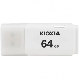 Memória USB Kioxia Hayabusa U202, 64GB, USB 2.0, Fehér
