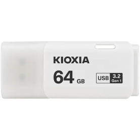 Memória USB Kioxia Hayabusa U301, 64GB, USB 3.0, Fehér