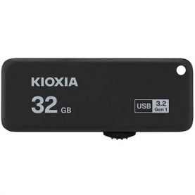 Memória USB Kioxia Yamabiko U365, 32GB, USB 3.2, Fekete