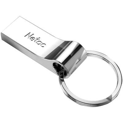 USB Memória Netac U275, 32 GB, cink, USB 2.0, Ezüst