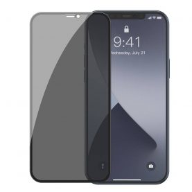 Üvegfólia csomag 2x iPhone 12 Pro Max készülékhez,  0,3 mm, Ütésálló váz, Keménység 9H, Nagy átlátszóság