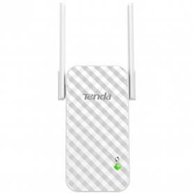 Tenda A9 Universal Range Extender Wi-Fi N300, Frekvencia 2.4 GHz, LED kijelző, 2x Antenna, Fehér