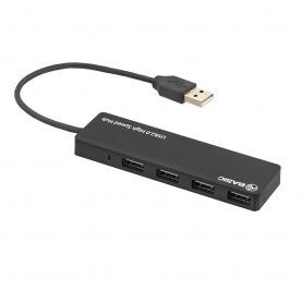 USB Hub 2.0 Tellur Basic, 4 Port, Fekete