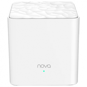 Router Wireless Mesh Tenda Nova MW3 1Pack AC1200, Dual-Band, 2 x Fast Ethernet, Frekvencia 2.4 – 5 GHz, Fehér