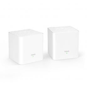 Router Wireless Mesh Tenda Nova MW3, 2Pack AC1200, Dual-Band, 2 x Fast Ethernet / Mesh, Frekvencia 2.4 – 5 GHz, Fehér