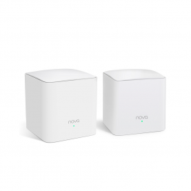 Router Wireless Mesh Tenda Nova MW5s, 2Pack AC1200, Dual-Band, Frecventa 2.4 – 5 GHz, Fehér