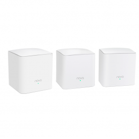 Router Wireless Mesh Tenda Nova MW5s, 3Pack AC1200, Dual-Band, Frekvencia 2.4 – 5 GHz, Szülői felügyelet, Fehér