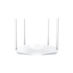 Router Wireless Tenda RX3, Wi-Fi 6 Gigabit dual-band AX1800, Frekvencia 2.4 – 5 GHz, Processzor Quad-Core 1.5 GHz, Fehér