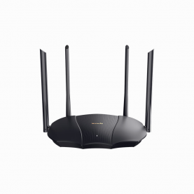 Router Wireless Tenda RX9 Pro Wi-Fi 6, Gigabit Dual-Band AX3000, Processzor dual-core1.6 GHz, Frekvencia 2.4 – 5 GHz, Fekete