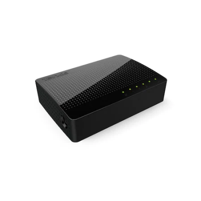 Switch Tenda SG105, 5 Port, 10/100/1000Mbps, 10 Gbps kapcsolási kapacitás, Fekete