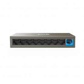 Switch Tenda TEF1109D, 9 Port 10/100 Mbps, Tápellátás AC 190-240V, Store and Forward, Fekete