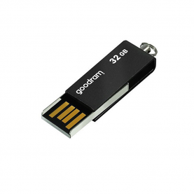 Goodram UCU2 USB Memóriakártya, 32 GB, USB 2.0, 20 MB/s, Fekete
