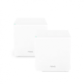 Router Wireless Mesh Tenda Nova MW12 2Pack AC2100, Tri-Band, Frekvencia 2.4 – 5 GHz, Fehér