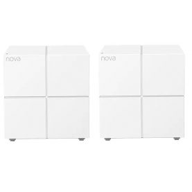 Router Wireless Mesh Tenda Nova MW6 2Pack AC1200, Dual-Band, 2 x Port Gigabit Ethernet / Mesh, Frekvencia 2.4 – 5 GHz, Fehér