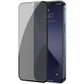 Képernyővédő Üvegfólia Készlet 2 db iPhone 12 / 12 Pro, Privacy Glass, 5.4 inch
