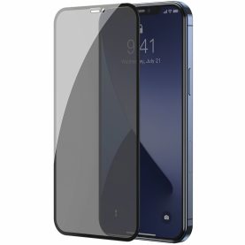 Képernyővédő Üvegfólia Készlet 2 db iPhone 12 / 12 Pro, Privacy Glass, 6.1 inch