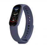 XK Fitness M6 Intelligens Fitnesz Karkötő, 0,96″ kijelzővel, Bluetooth, Értesítések, Távolság, Kalória, Sport módok, Kék