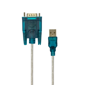 Kábel SBOX Adapter USB-Bemenet Soros RS232-hez, Kék/Fehér