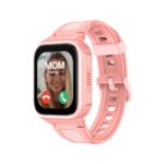 Gyermek Okosóra LAGENIO K10, 2025-ös modell, Prémium 4G Telefon- és MI-funkcióval, Karcsú kivitel, GPS helymeghatározás, Szülői felügyelet, SOS gomb, Lépésszámláló, Ébresztő, Rózsaszín