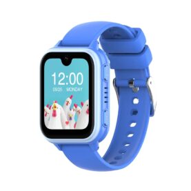 Gyermek Okosóra Wonlex KT33 Telefonfunkcióval, 4G, Névjegyek, Fényképezőgép, Üzenetek, Alkalmazásbolt, AMOLED kijelző, Vízálló, Kék