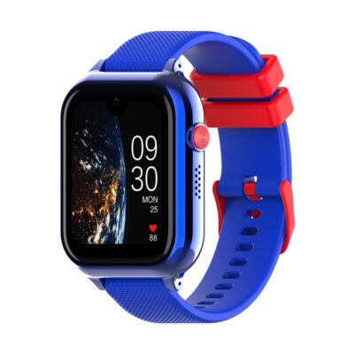 Gyerek Okosóra Wonlex KT38 Telefon Funkcióval, Névjegyekkel, Wi-Fi-vel, Bluetooth-tal, 2MP Kamerával, Üzenetekkel, Fotógalériával, Kék